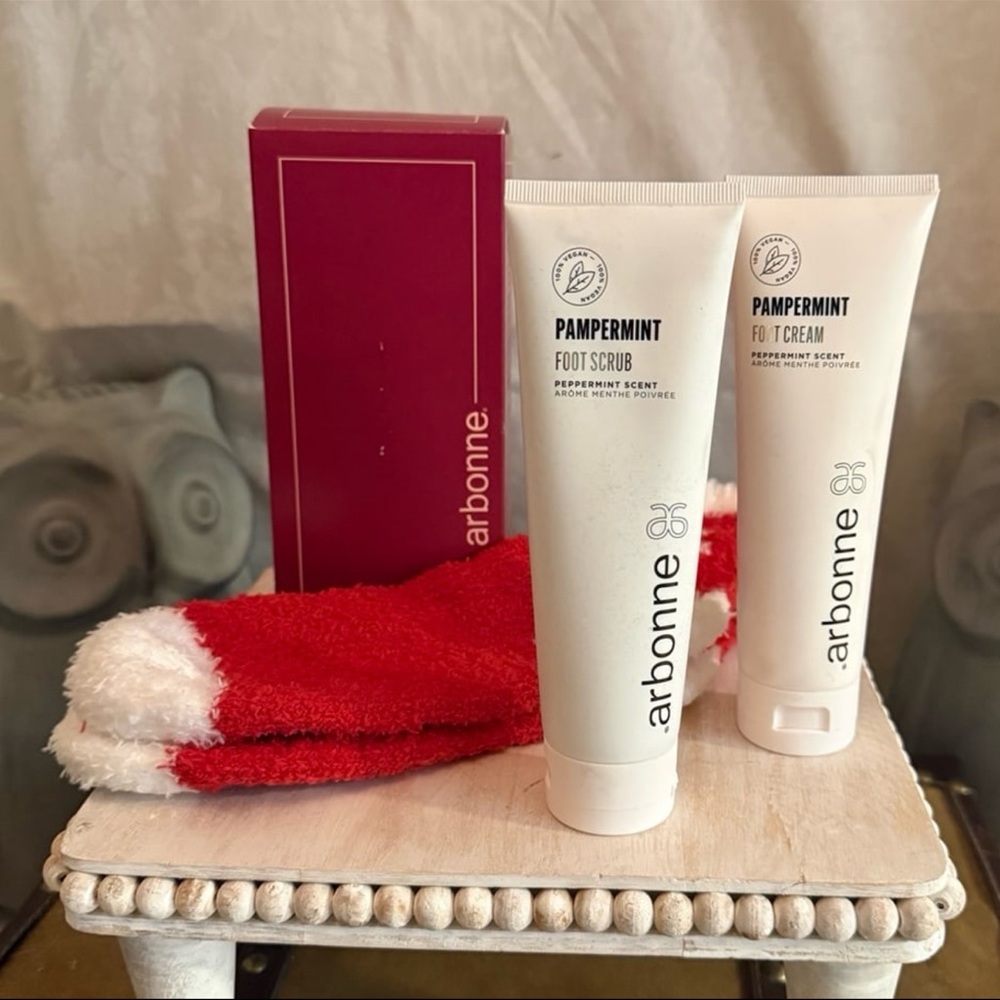 ⚡️Arbonne Peppermint Foot Set